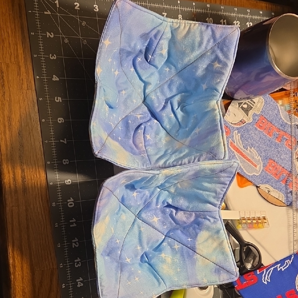 Starry Sky Bowl Koozies - Blue and White